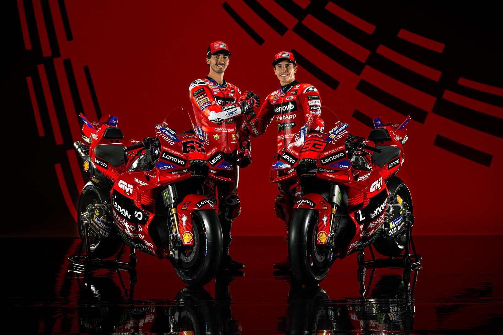 Bagnaia, Marquez
